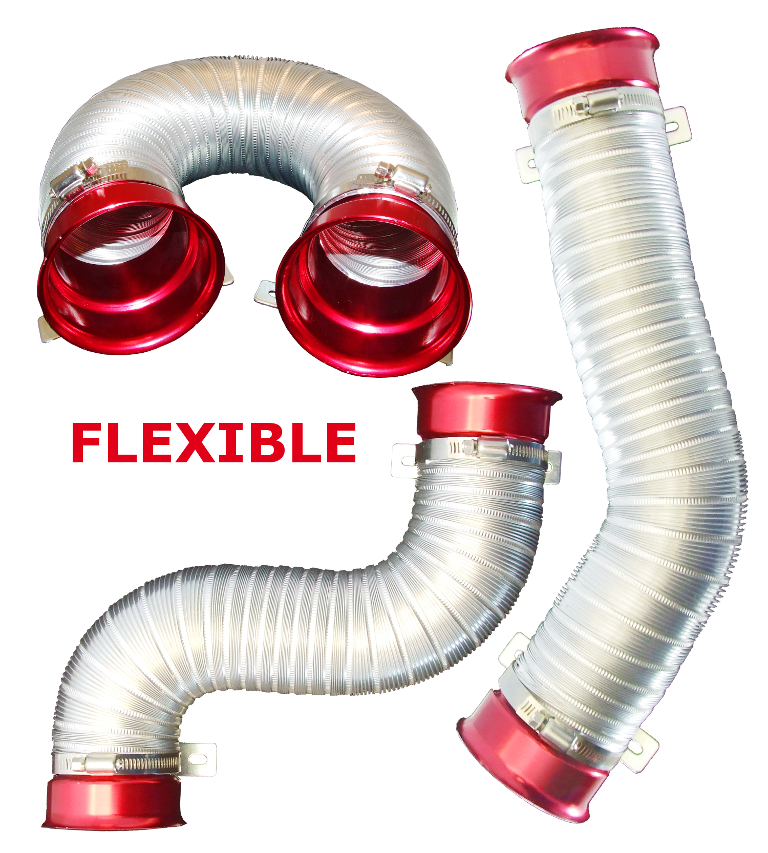 K&N TYPE UNIVERSAL PERFORMANCE COLD AIR FEED PIPE/AIR FILTER KIT