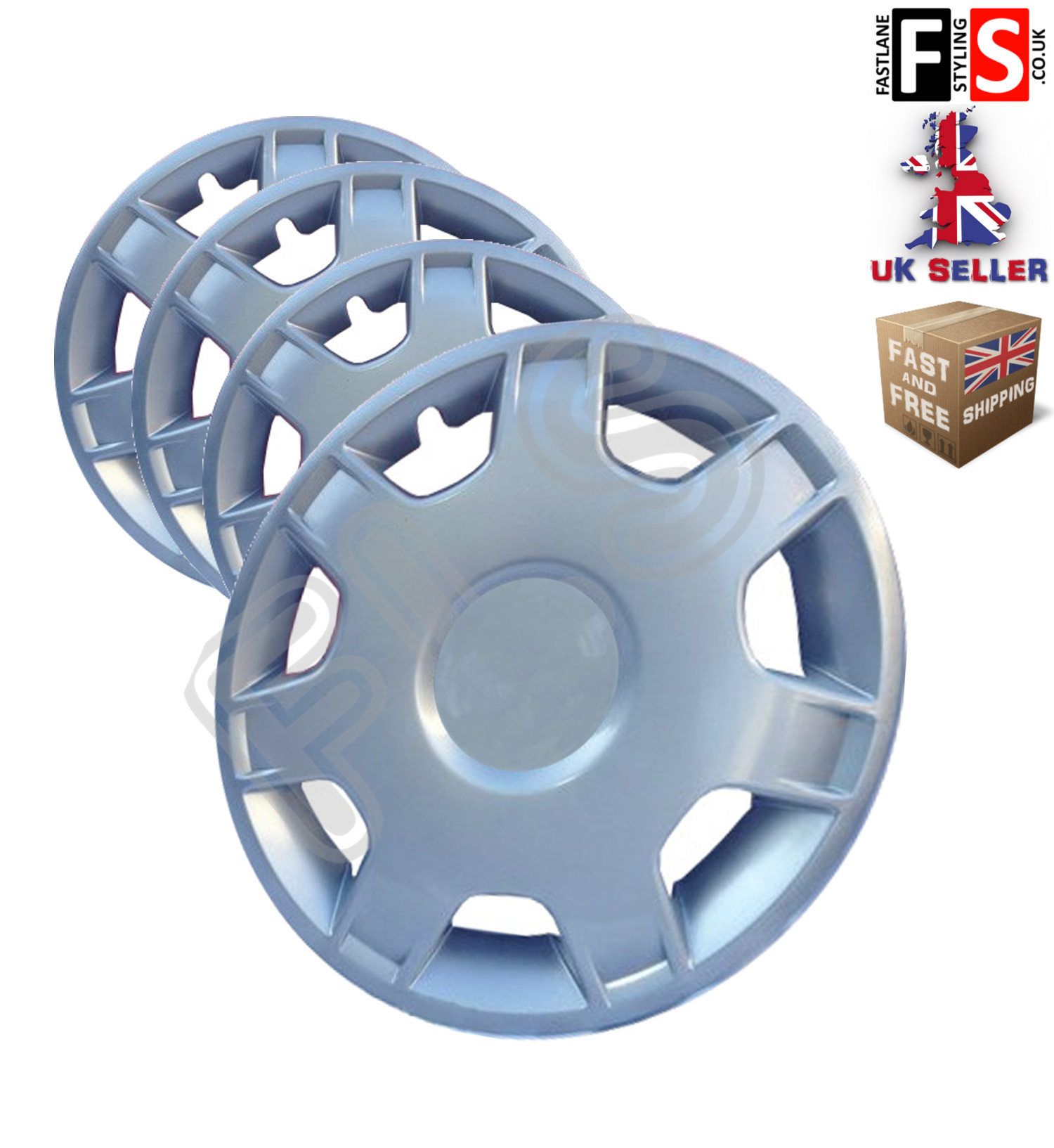 VW GOLF 14" WHEEL TRIMS HUB CAPS COVERS BRAND NEW A SET OF 4 DL6023 14"