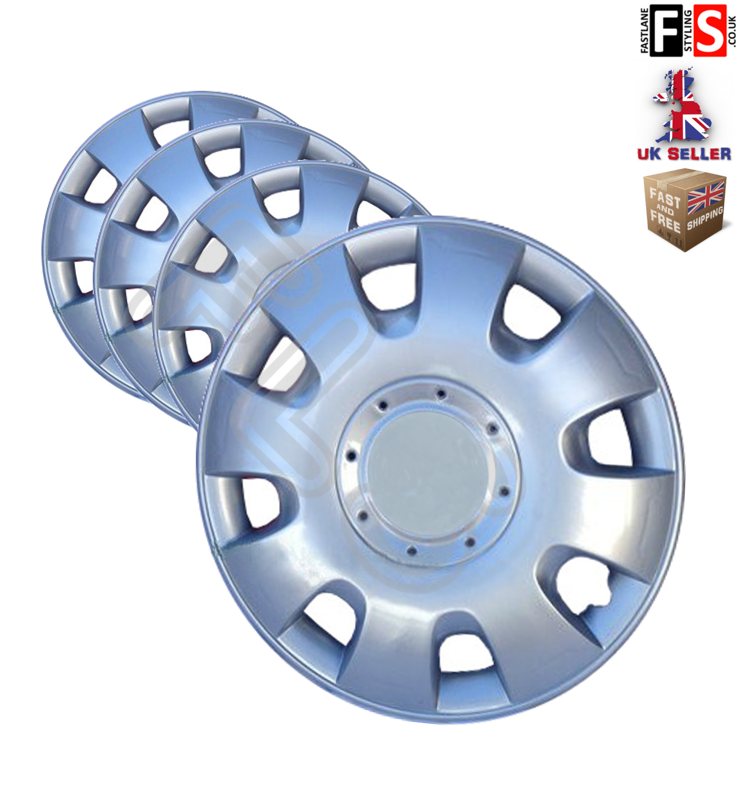 VW CADDY VAN 15" WHEEL TRIMS TRIM HUB CAPS COVERS NEW A SET OF 4 DL6054 15" 1 eBay