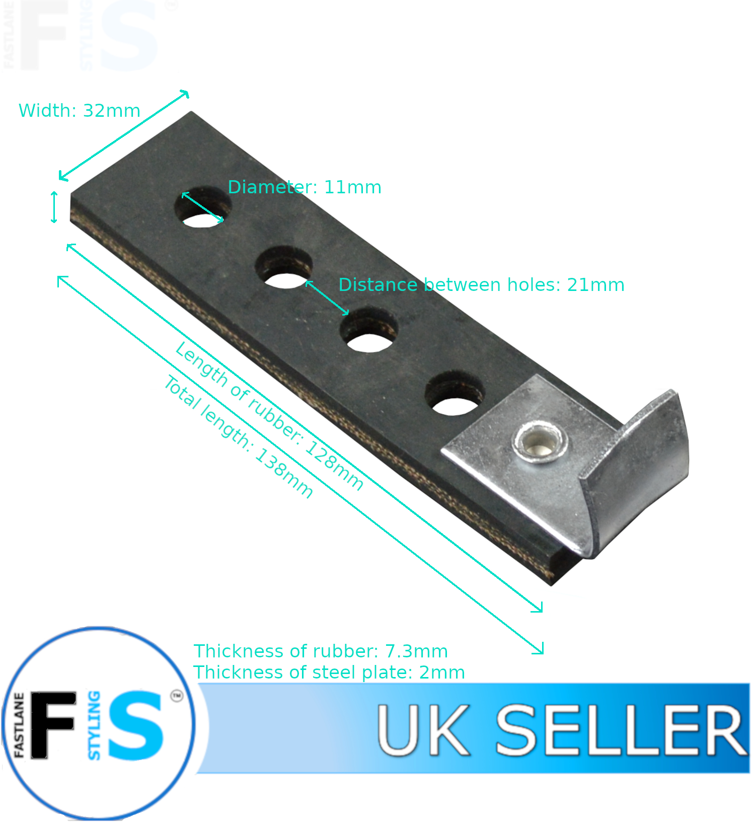 138MM UNIVERSAL STEEL RUBBER EXHAUST MUFFLER HANGER STRAP BRACKET MOUNT HOOK eBay